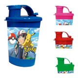 Botilito Vaso Sorpresa X 12 Vaso Fiesta Pokemon Pikachu Deco