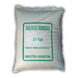 Fertilizante Sulfato De Hierro (ferroso) X 25 Kg 