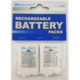 Midland Avp14 Paquete 2 Baterias Recargables Nimh Batt3r 3.6