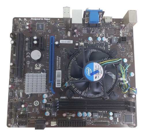 Placa Mãe Pos-mih61cf Lga 1155 I3, I5, I7 De 2º E 3º Geração