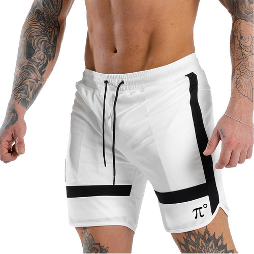 Gym Short Deportivo Slim Fit Cómodos Elástico