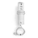 Torre Multiplug 2 Tomadas Elétricas + 2usb (a+c) 20a Branco