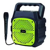 Parlante Mlab  Outdoor Fun Bluetooth Karaoke Verde