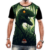 Camiseta Camisa Jurassic Park World Filme Dinossauro Alta 6
