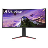 Monitor Gamer LG Ultragear Curvo -- Tela Va De 34 , Wqhd 344