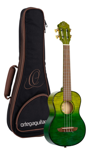 Ortega Guitars, Ukelele Tenor De Cabeza Ranurada Serie Prism