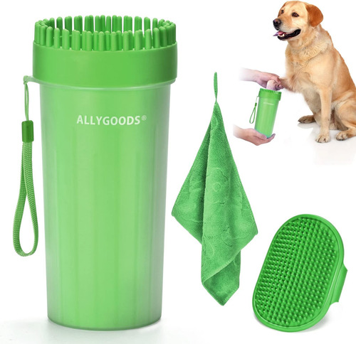 Allygoods Lavador De Patas De Perro De Raza Grande - Limpiad