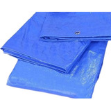 Lona Cobertor Multiuso Impermeable 5x7m  Ojales Rafia Azul