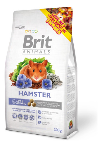 Alimento Brit Animals Hamster 300g
