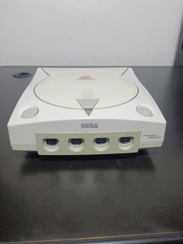 Console Sega Dreamcast Desbloque Com 3 Controles E 35 Jogos.