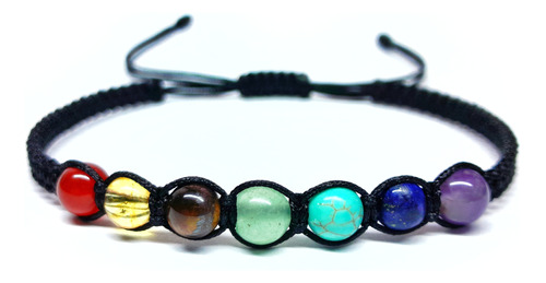 Pulsera Manilla 7 Chakras Piedras Naturales