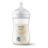 Biberon Avent Natural 3.0 Response 9oz/260ml Deco Koala Color Traslúcido