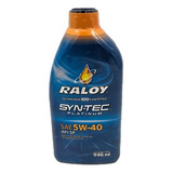 Aceite Raloy 100% Sintetico Platinum 5w40 Api Sp Litro