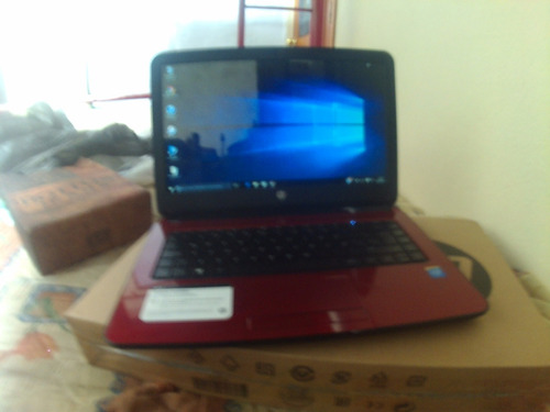 Laptop Hp Notebook 14  + Dvd Portatil Con Tv LG