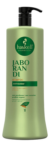 Shampoo Jaborandi Cabelos Oleosos Antiqueda 1 Litro Haskell 