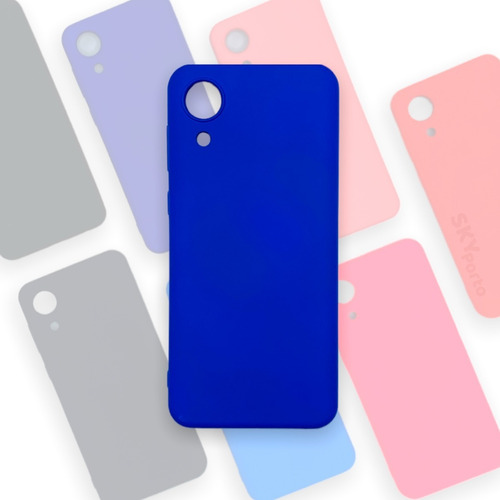 Funda De Silicona Premium Con Felpa Para Samsung A03 Core