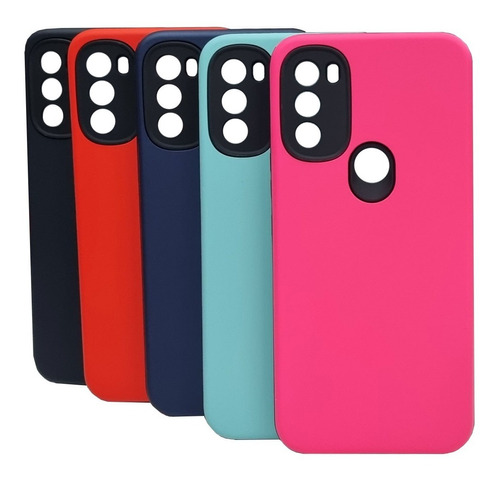 Funda Soft Cubre Camara Para Moto G71 + Vidrio Templado 9h