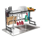 Secador Escurridor De Platos Loza 85cm Metal Cocina