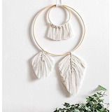 Clife Macrame Colgante De Pared Tejido Decoración De P...