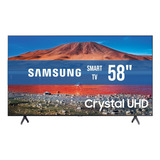 Pantalla Samsung 58  Smart Tv 4k Crystal Uhd Series 7 Led 