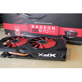 Placa De Vídeo Xfx Rx570 8gb Gddr5