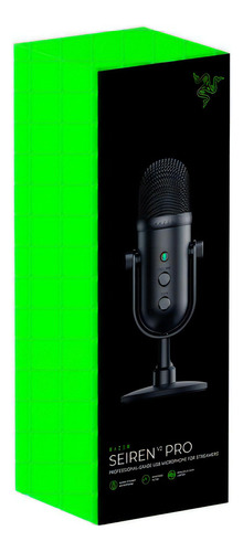 Microfono Gamer Razer Seiren V2 X Usb Streaming Black Color 