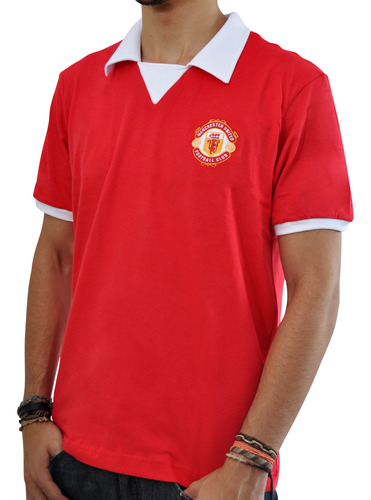 Camisa Masculina Retrô Manchester United 1972 - Icon Edition
