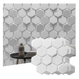 Art3d Textures - Paneles De Pared 3d, Diseño Hexagonal Bla.