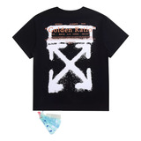 Playera Off White Graffiti