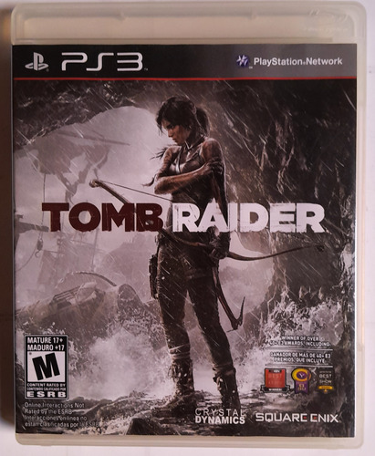 Jogo Tomb Raider Original Ps3 Midia Fisica Cd.