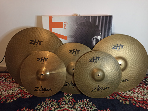 Set Platillos Zildjian Zht Pro 14 16 18 20 Con Caja