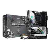 Asrock X570 Steel Legend Wifi Ax Am4 Amd X570 Sata 6gb/s ...