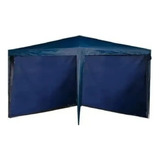 Chalesco Parede Kit Duas Paredes Tenda Gazebo Mor Kala Nautica 3 M Cor Azul