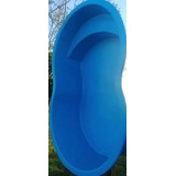 Piscina Feijão - Fibra De Vidro - 2,78x1,82x0,62 - Azul