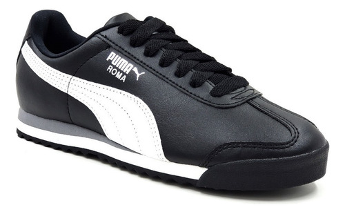 Tenis Puma Roma Basic Negro Blanco 100% Original