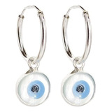 Aros Ojos Turcos Protectores Protección En Plata 925