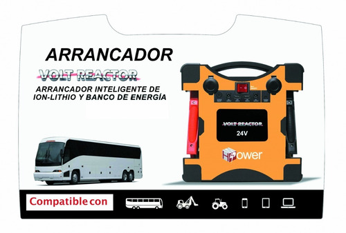 Arrancador Amarillo Para Tractocamiones De Emergencia (24v)