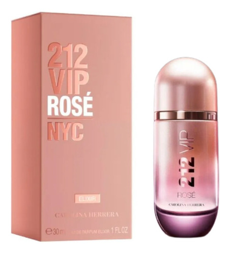 Perfume 212 Vip Rosé Elixir Edp 30 Ml - Mujer