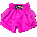 Short Rosa Muay Thai Y Kick Boxing, Niñas Y Damas