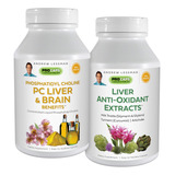 Andrew Lessman Pc Liver & Brain Benefits + Kit De Extractos 