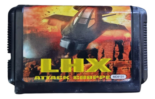 Cartucho Lhx Attack Chopper | 16 Bits Retro -museum-