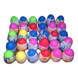 10 Huevos De Pascua Sorpresa Con Dulce Y Figura Multicolor 