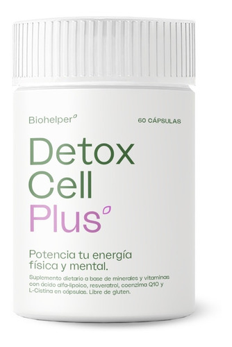 Detox Cell Plus 60 Comprimidos By Biohelper 