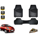 Kit Tapetes Negros Uso Rudo Nissan March 2016 Armor All