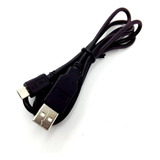 Cabo Usb 2.0 A Macho X Micro Usb 5 Pinos De 1 Metro Cor Preto