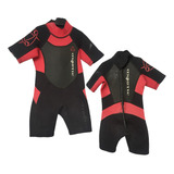 Traje De Neoprene Corto 3/2  Niño Mystic Talle M Kid´s Usado