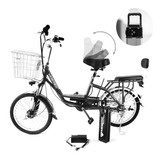 Bicicleta Eléctrica 350w Batería Extraíble 48v Rin 20 Alum