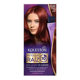 Kit Tinte Wella Professionals  Koleston Retoque De Raíz 10 Tono 5546 Rojo Intenso