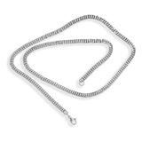 Collarenlace Cubano Para S  Collar De Cadena De Plata De Ace