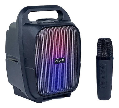 Mini Bocina Karaoke Bluetooth  Portatil Niños/adulto Microfo